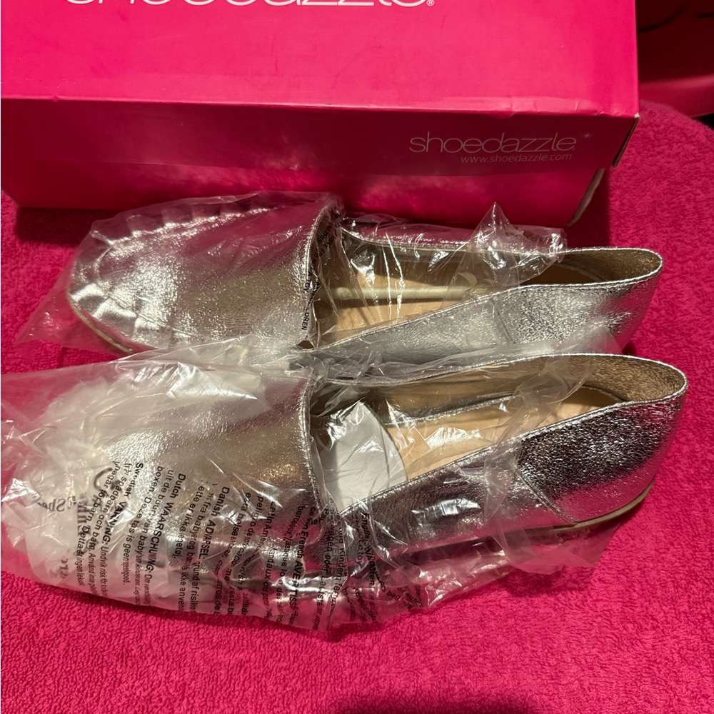 Shoe Dazzle Silver Women's Shoes